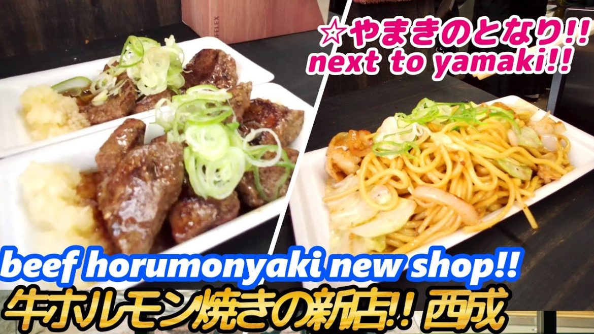【激安!! 牛ホルモンの新店 西成】ホルモン航 horumonyaki WATARU grilled meat yakiniku japanese street food 大阪 やまき せんべろ