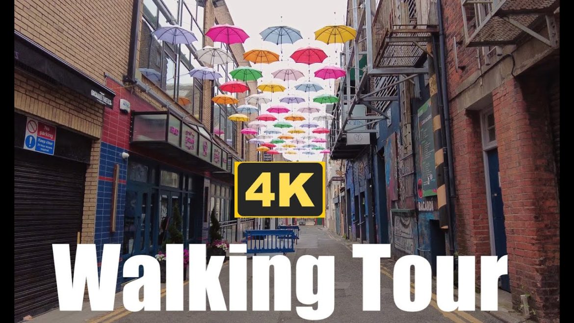 4K 60FPS | Walking tour | Annes lane to Dame street (Bineral Audio)