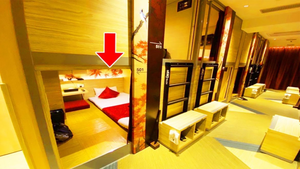 I stayed at a Japanese style hotel in Osaka /HOTEL CARGO SHINSAIBASHI