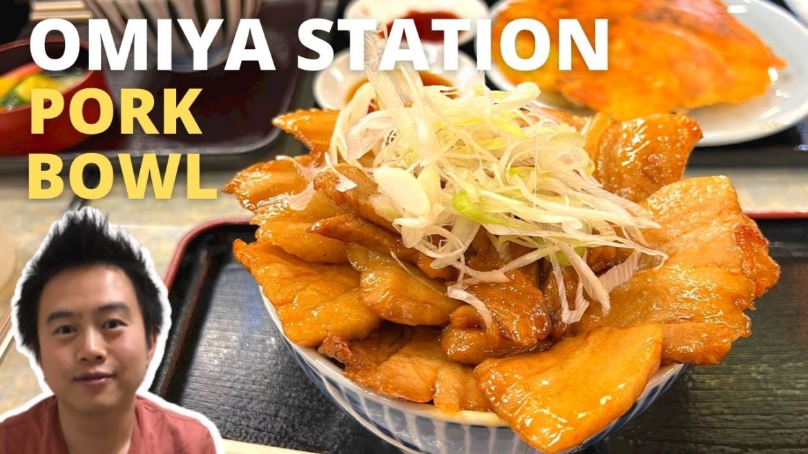 Omiya Station Retro Food Court Tour Omiya Japan