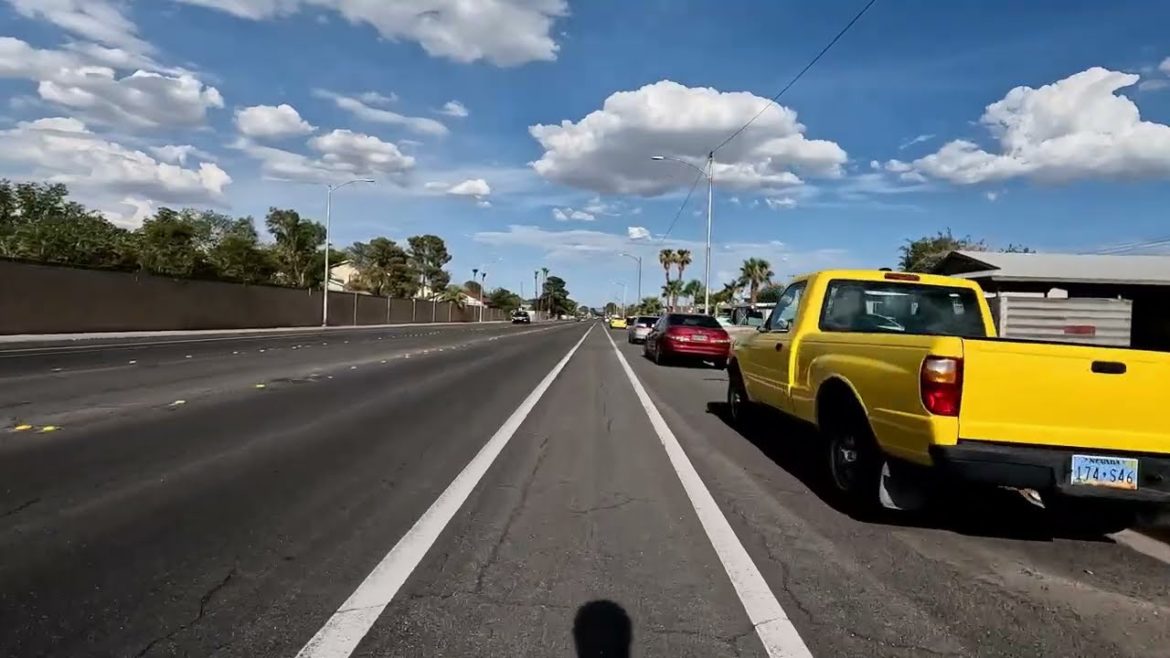 Bike Ride South of UNLV