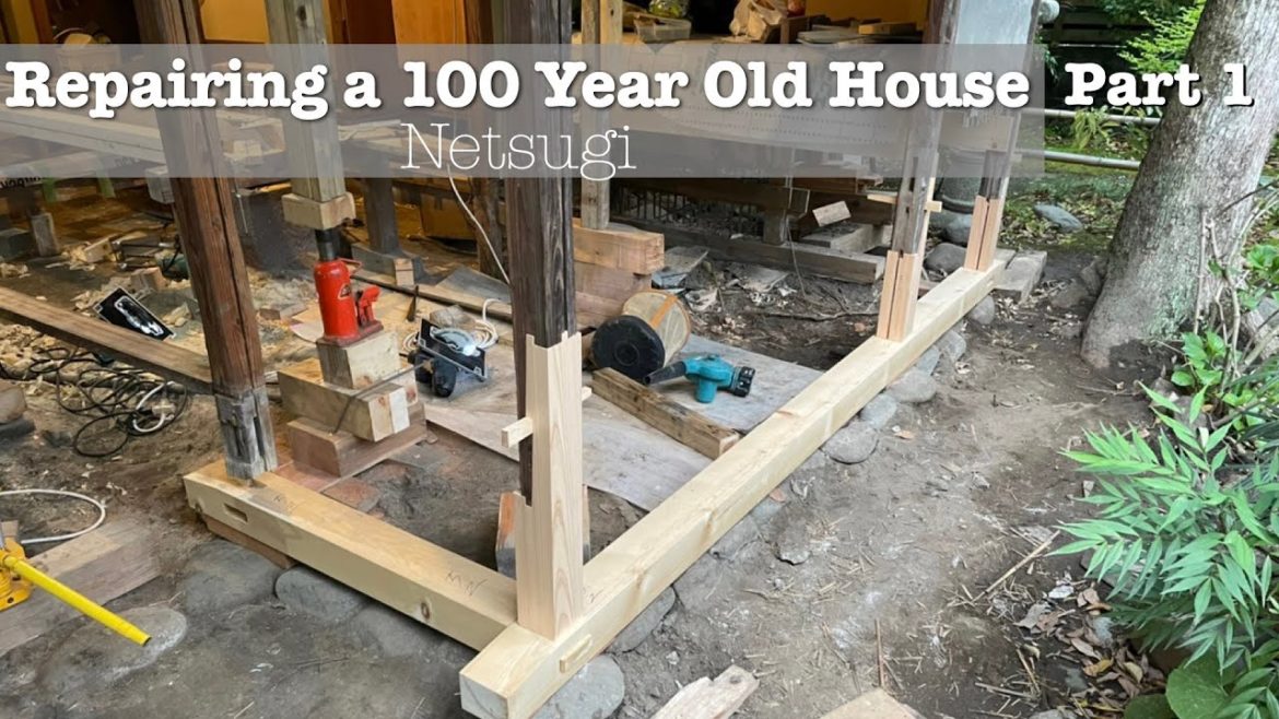 Repairing a 100 Year Old Japanese House – Traditional Japanese Carpentry – Part 1 Repairing a 100 Year Old Japanese House - Traditional Japanese Carpentry - Part 1