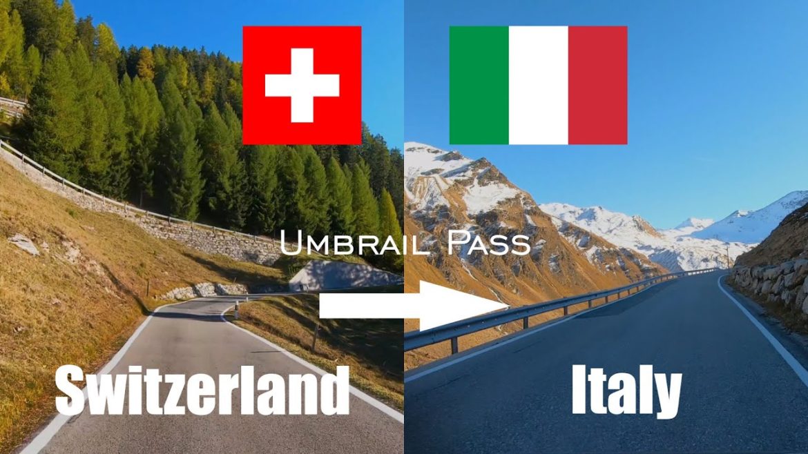 From Switzerland to Italy 4K | Umbrail Pass From Switzerland to Italy 4K | Umbrail Pass
