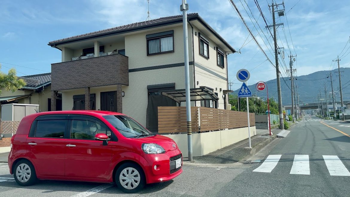 Morning Drive from Toyokawa towards Gamagori Aichi Japan Morning Drive from Toyokawa towards Gamagori Aichi Japan