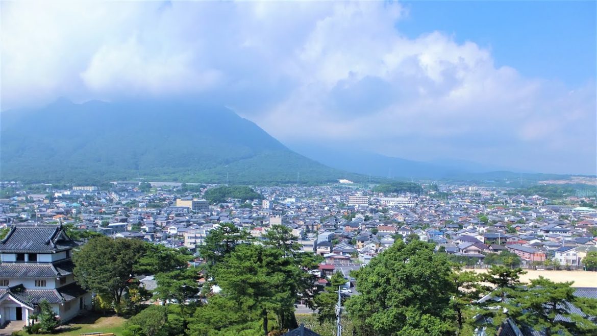 Japan Walking Tour. From Shimabara City. Nagasaki Prefecture. 長崎県島原市を散歩。 Japan Walking Tour. From Shimabara City. Nagasaki Prefecture. 長崎県島原市を散歩。