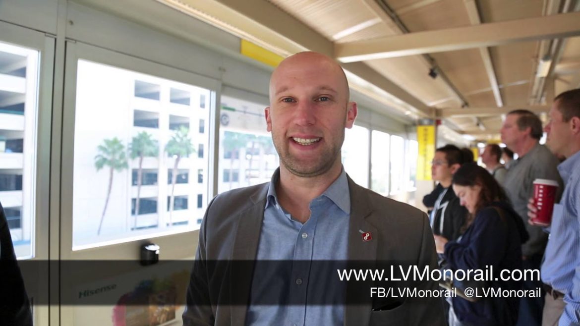 Las Vegas Monorail Coverage of CES 2014 | Las Vegas Transportation