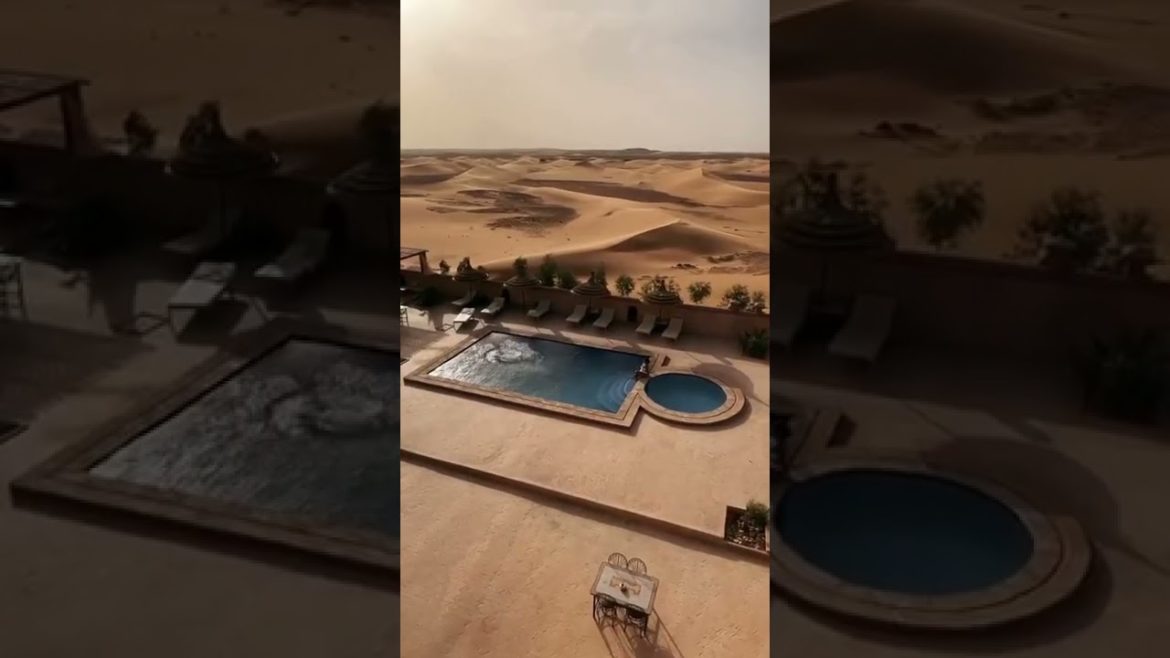 Lost in the desert at Sunrise Palace in Morocco😱 | Beautiful Place in Merzouga, Sahara Desert