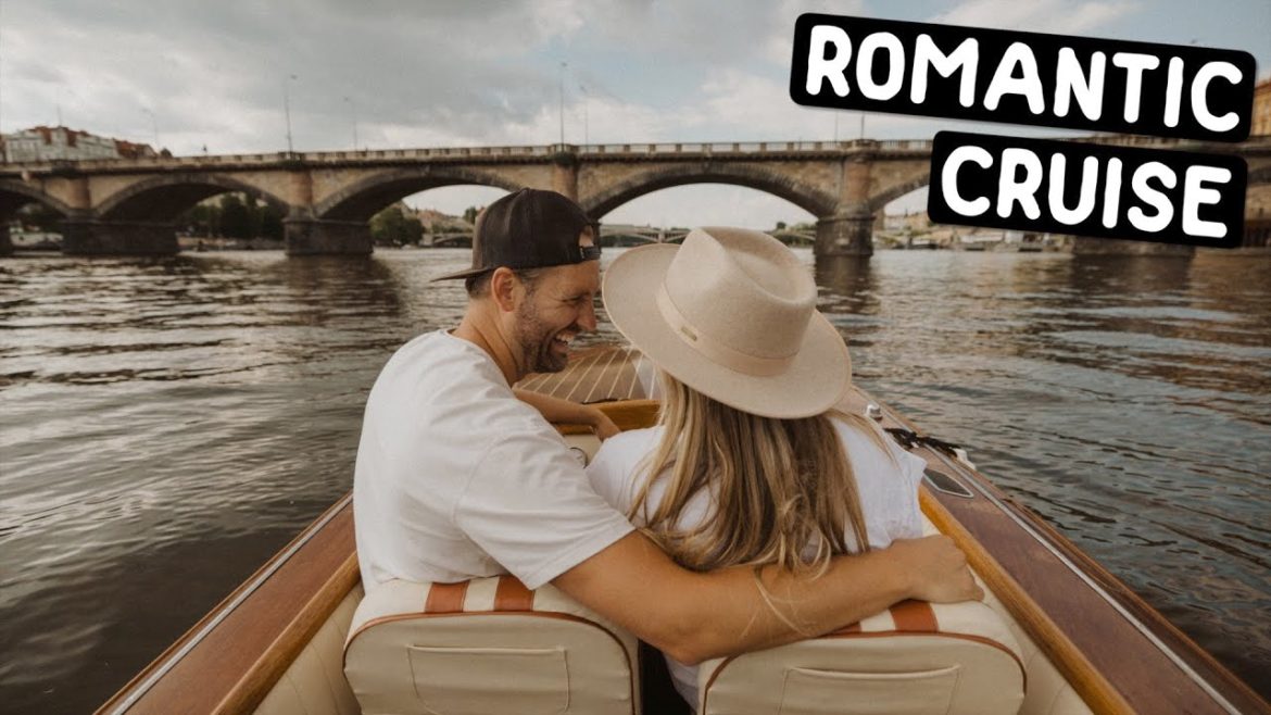 PRIVATE ROMANTIC RIVER CRUISE ON OUR TINY WOODEN BOAT IN PRAGUE (coolest experience of our lives)