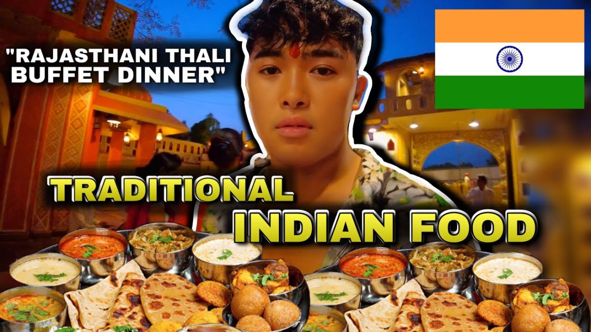 PURE VEG!! INDIAN FOOD VILLAGE (CHOKHI DHANI RAJASTHAN - JAIPUR)