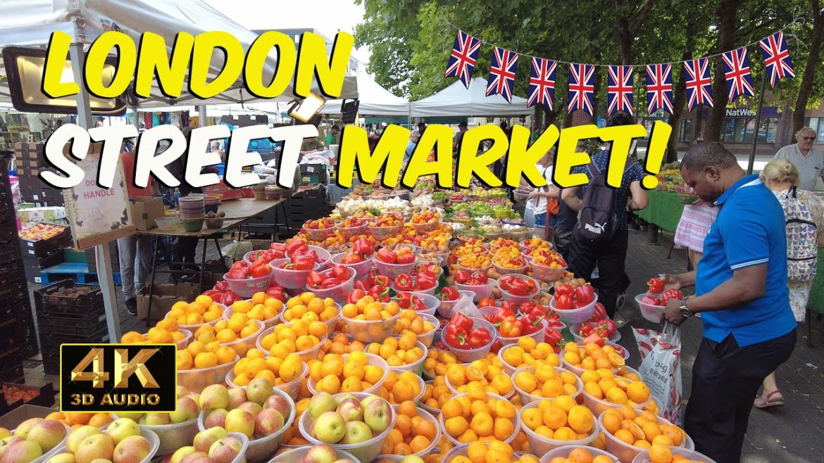 LONDON || WALTHAMSTOW MARKET || WALKING TOUR LONDON || WALTHAMSTOW MARKET || WALKING TOUR