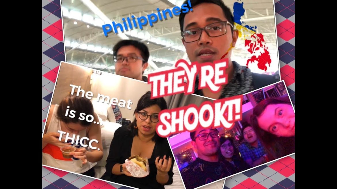 Taking my foreigner friends to Manila, Part 1: Party in the city (日本語字幕付き)!