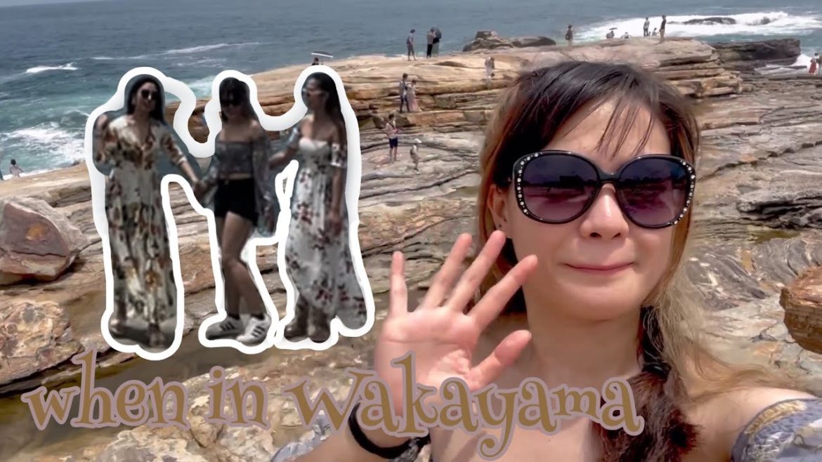 Japan vlog | Beach trip + walking down rock formations | It’s Faye