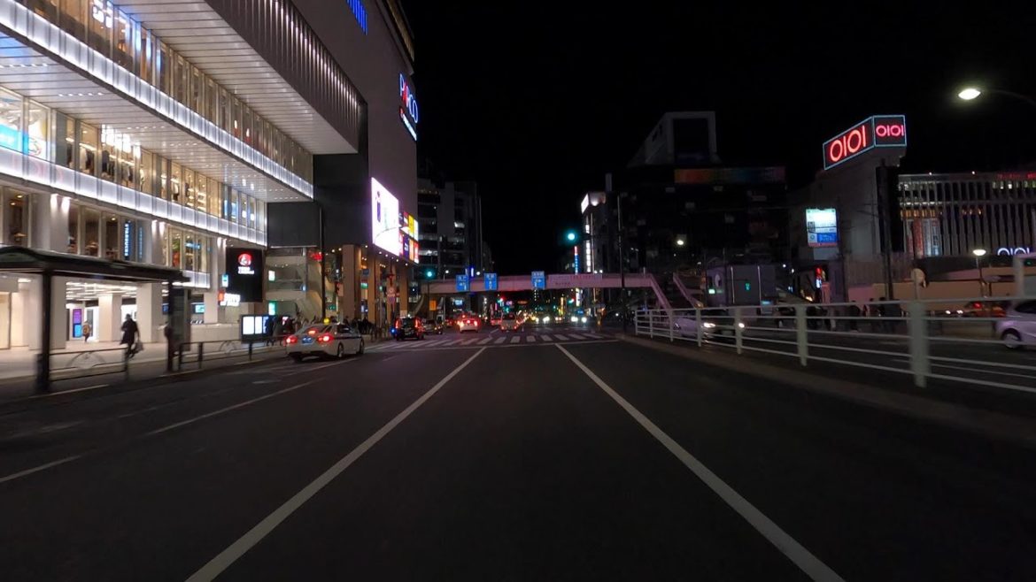 Night Drive - Tokyo Skytree & Asakusa [4K] JAPAN (POV) Travel World ASMR 夜景 東京スカイツリーと浅草ドライブ 2020