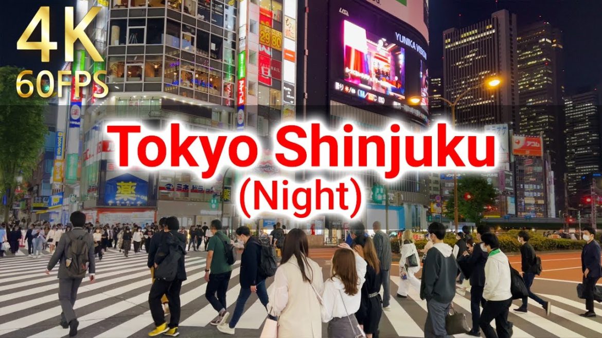 Tokyo Night Walking in Shinjuku and Shin-Okubo 2022