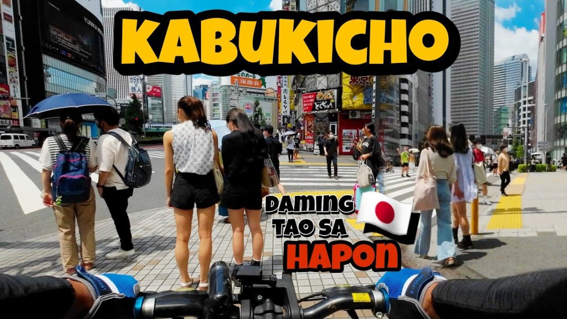 HAPON SA JAPAN [ SHINJUKU,KABUKICHO ] | TOKYO STREET CYCLING TOUR