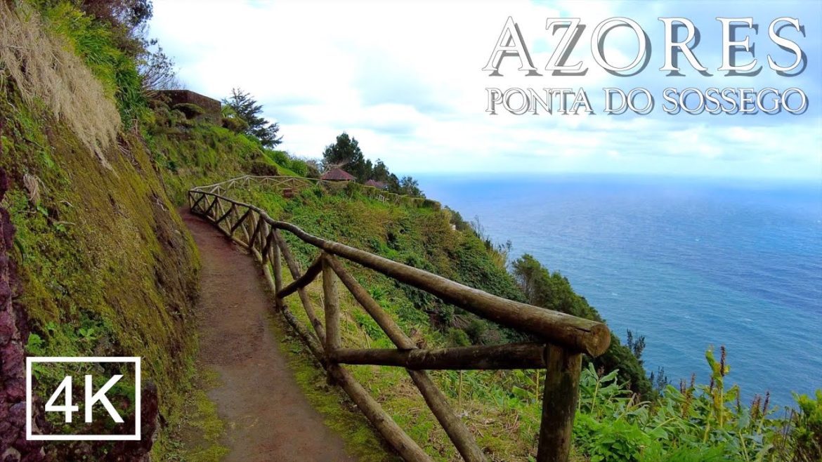 AZORES ISLANDS 4K – Viewpoint of Ponta do Sossego, São Miguel island – Portugal AZORES ISLANDS 4K - Viewpoint of Ponta do Sossego, São Miguel island - Portugal