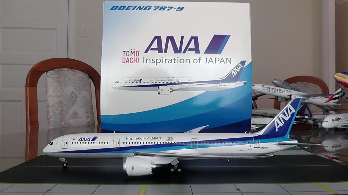 JC Wings 1:200 ANA 787-9 Dreamliner Unboxing and Review
