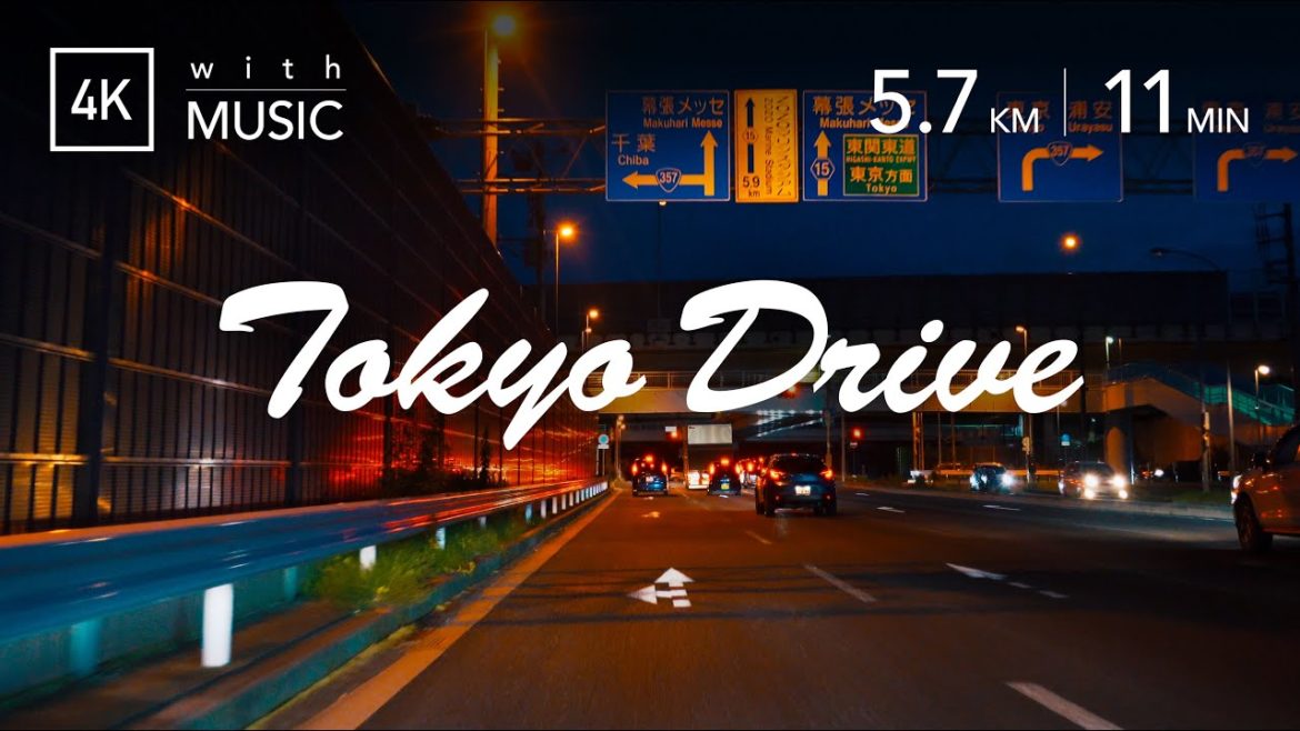 TOKYO SUNSET DRIVE | 成田街道・船取県道 [4K] Suburbs of Tokyo (Funabashi/Narashino, Chiba) 夕暮れの船橋・習志野市内をドライブ