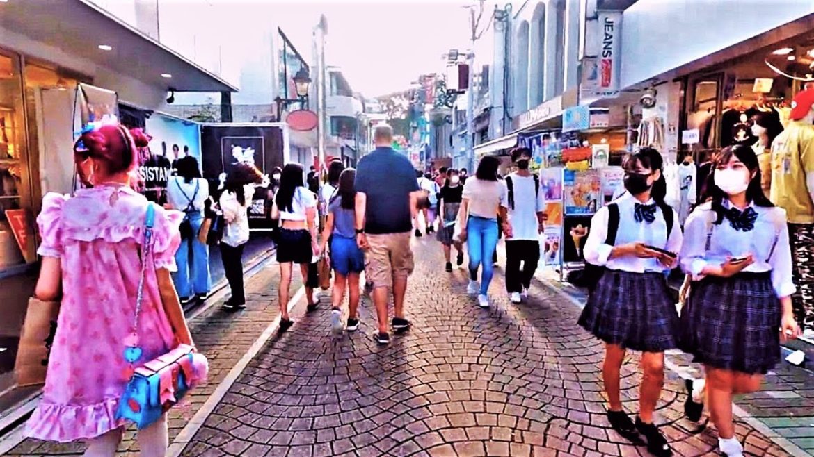 Tokyo Walk With Music | Exploring Tokyo in 5 Minutes | Let's Take A Quick Walk in HARAJUKU Tokyo Walk With Music | Exploring Tokyo in 5 Minutes | Let's Take A Quick Walk in HARAJUKU