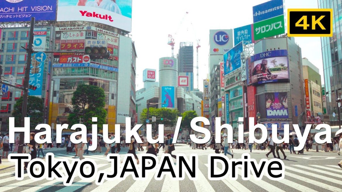 Tokyo Drive 4K Harajuku~Shibuya~Ebisu🎵ASMR Tokyo Drive 4K Harajuku~Shibuya~Ebisu🎵ASMR