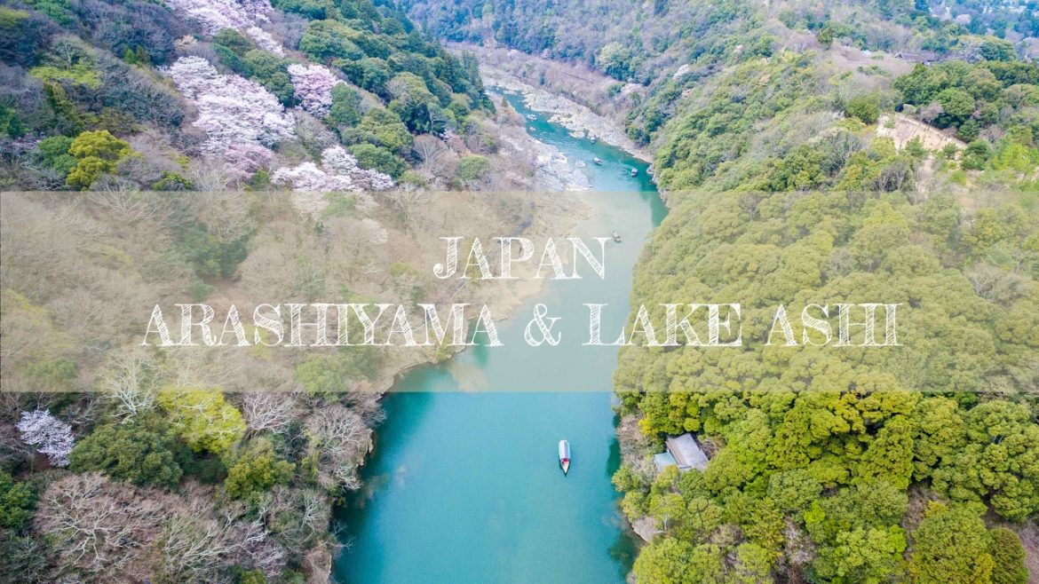Japan - Arashiyama & Lake Ashi (4K Aerial Drone Footage)