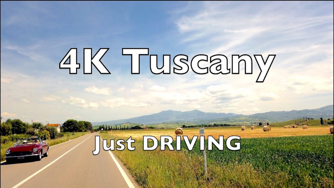 Tuscany, Italy. Just Driving. A Scenic Drive in 4K/60fps. Tuscany, Italy. Just Driving. A Scenic Drive in 4K/60fps.