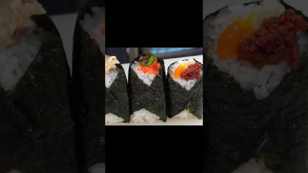 No.1 rice ball store in Japan! Street Food Onigiri おにぎり ぼんご 주먹밥 饭团 #shorts