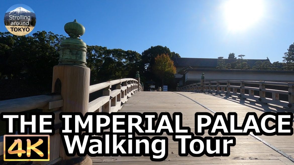 THE IMPERIAL PALACE Walking Tour - 4K Tokyo Japan