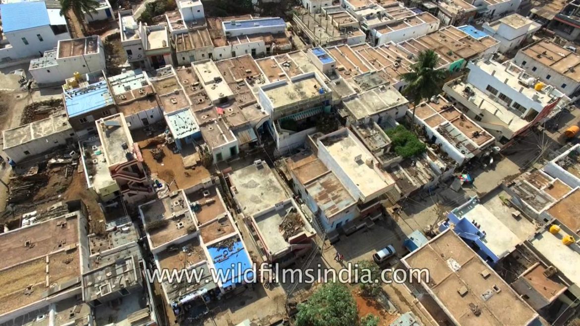 Badami or Vatapi, in Bagalkot, Karnataka, Buthanatha temple on Lake Agasthya : aerial Badami or Vatapi, in Bagalkot, Karnataka, Buthanatha temple on Lake Agasthya : aerial