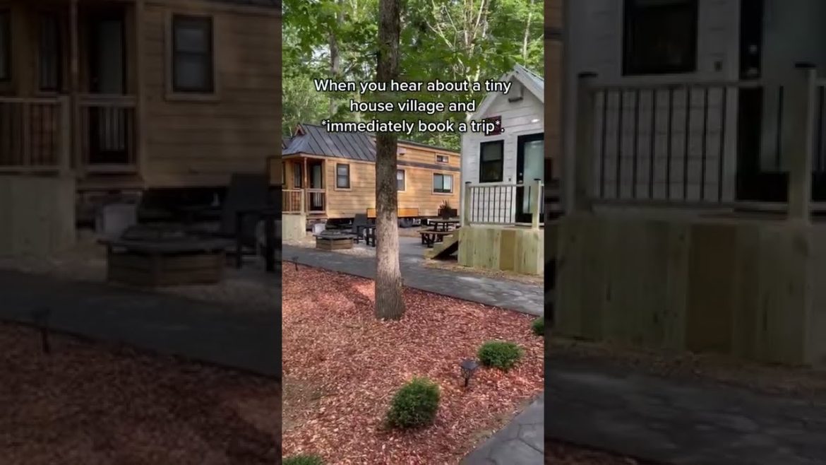 It's time to check out a tiny house!