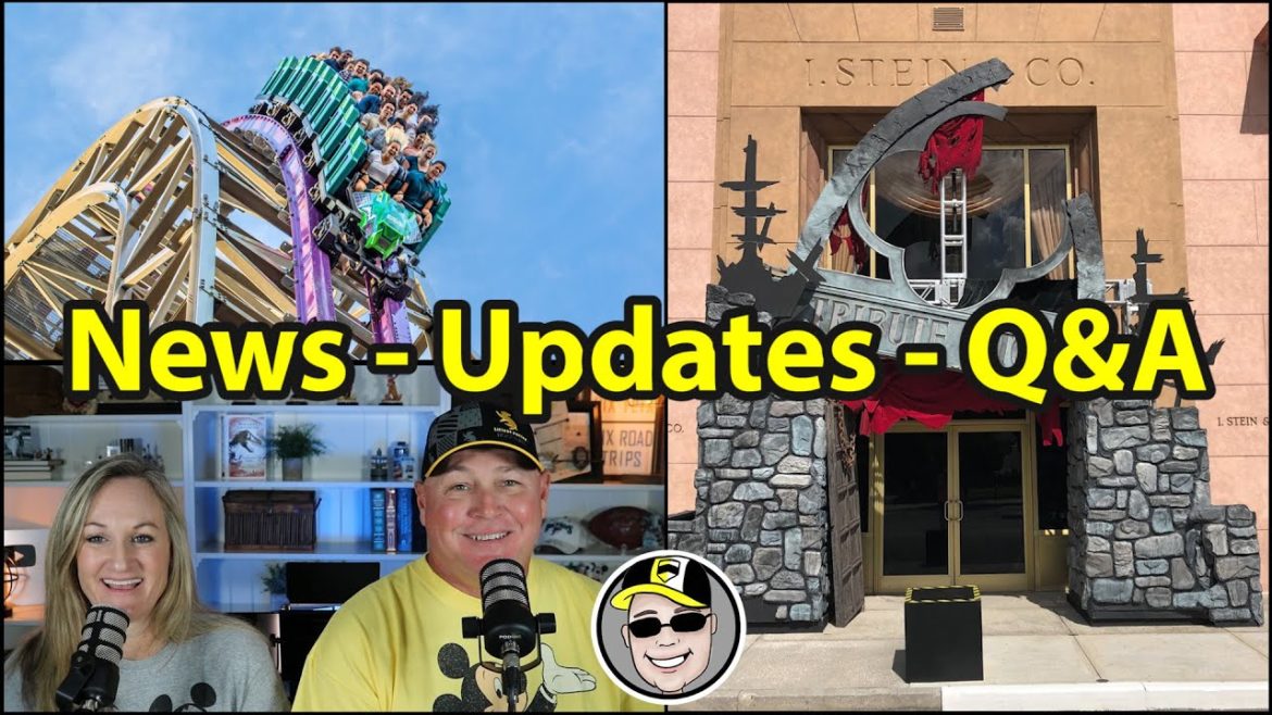 News From Universal Orlando, Disney World, SeaWorld, Busch Gardens
