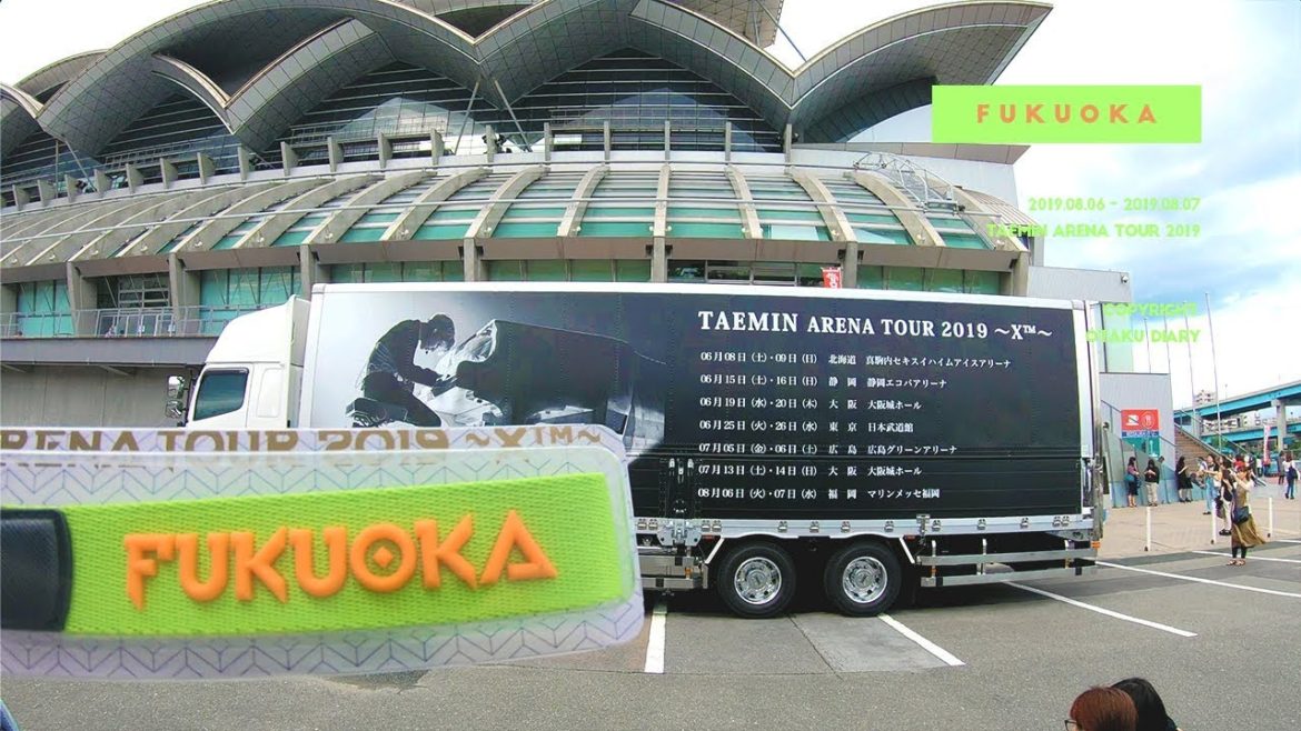 [덕질log] 태풍과 함께 태민 아레나 투어 '후쿠오카' / TAEMIN ARENA TOUR 2019 FUKUOKA