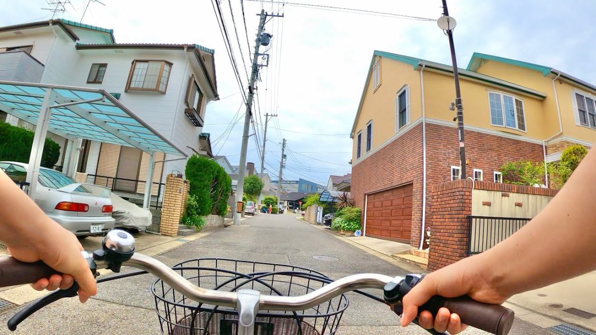 4K Japan Cycling Tour - Bike Ride Through Japanese Neighborhood | Suburban Nagoya