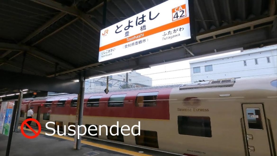 Western Japan 7days tour　＃1　サンライズ出雲がまさかの途中運休　東京→???