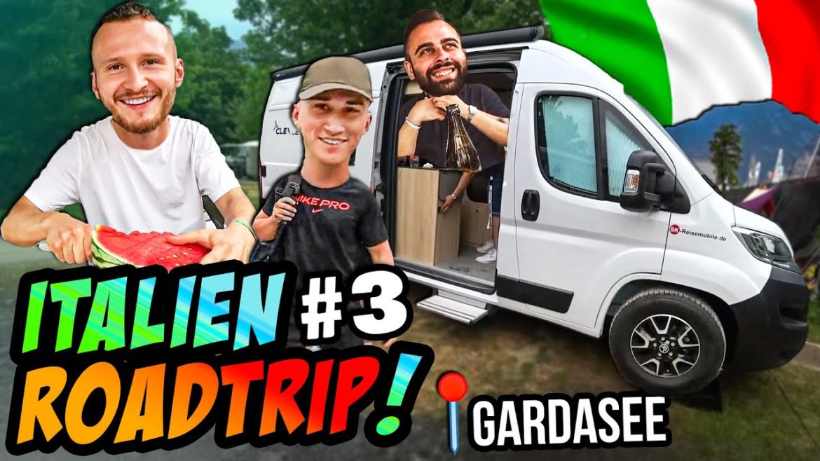 ANGEKOMMEN am Gardasee!🌞 - Italien Roadtrip Tag 3 - Scherzovic Stream Highlights