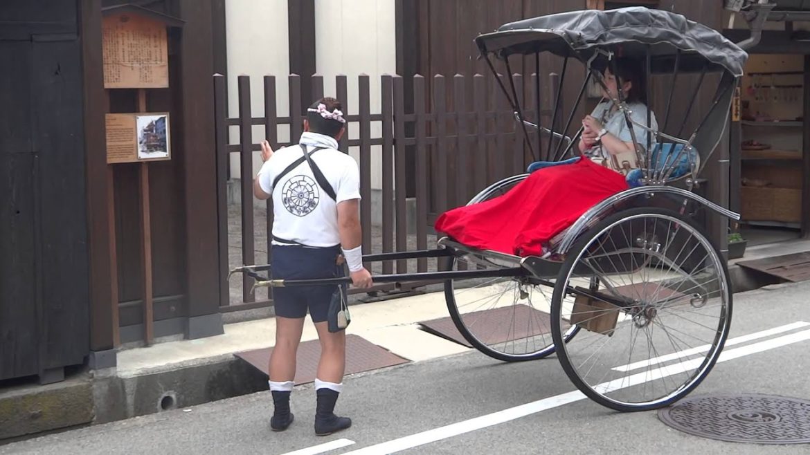 Japanese Rickshaw Tour Stop