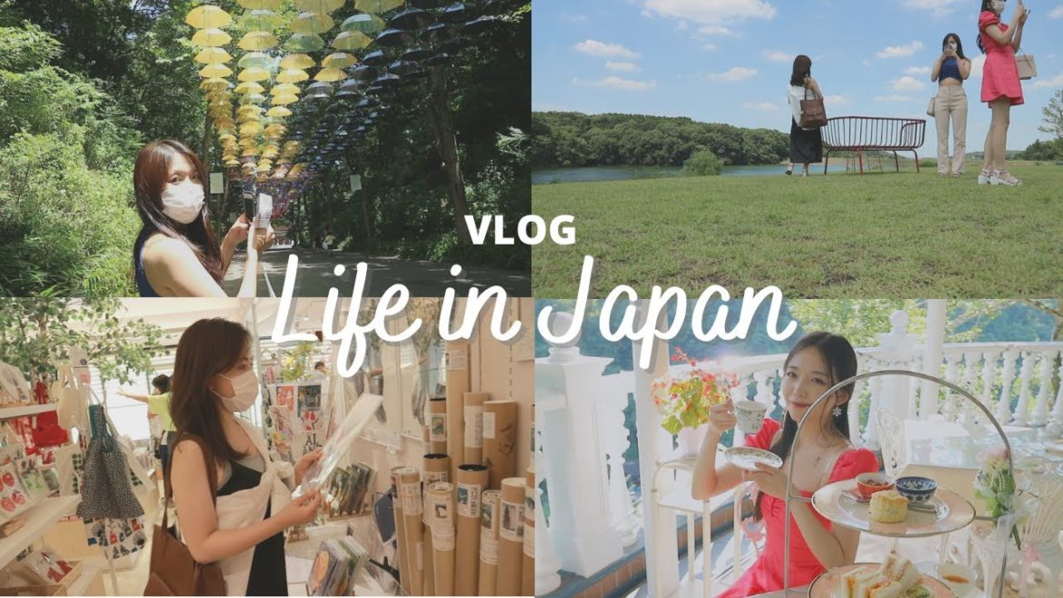 [Japan Vlog] Discovering the beauty of Metsa Village + afternoon tea at Rose Town Tea Garden