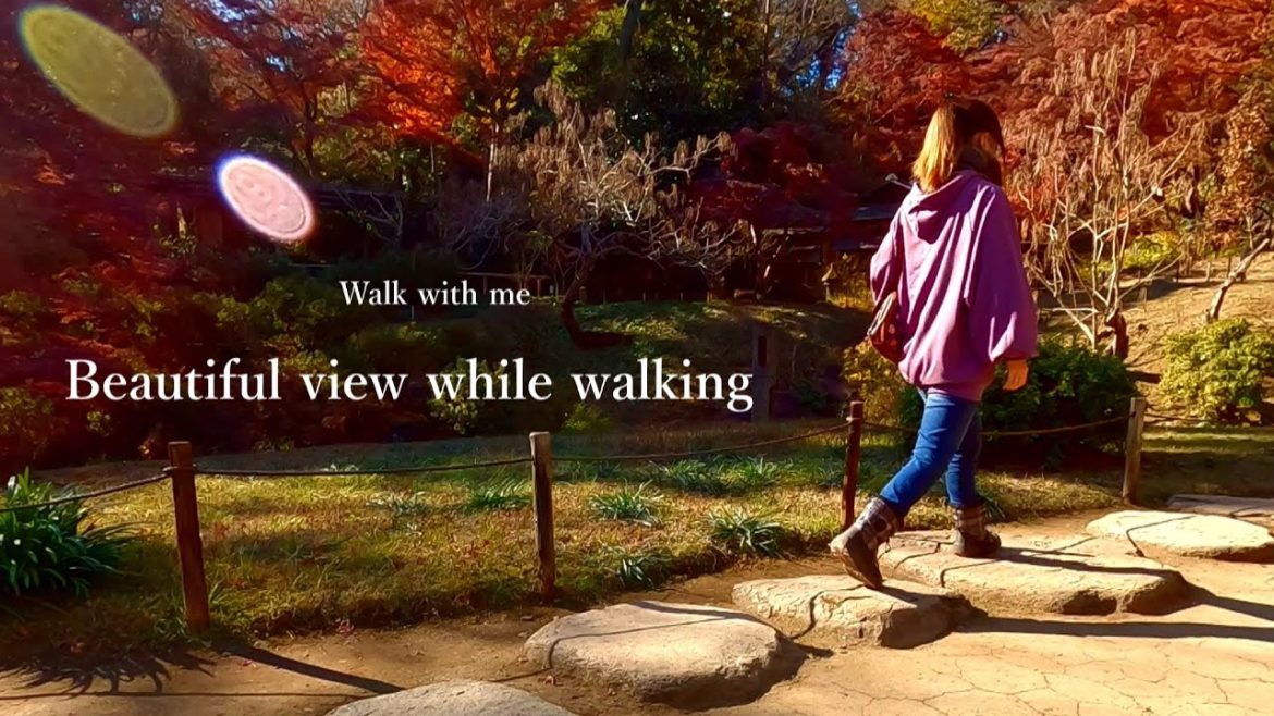 JAPAN Walk | Beautiful view while walking | Garden in Yokohama