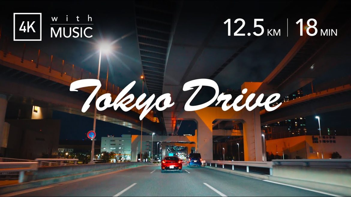 TOKYO NIGHT DRIVE | 東京湾岸の夜景ドライブ [4K] Night view of the Tokyo Bay shoreline＜新浦安〜舞浜〜葛西臨海公園〜新木場〜東雲〜有明＞