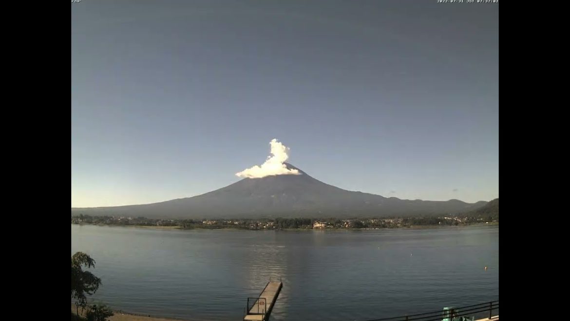 Mt  Fuji Time Lapse Video from Lake Kawaguchi Fujiyama Live Camera 6 in 2022 7