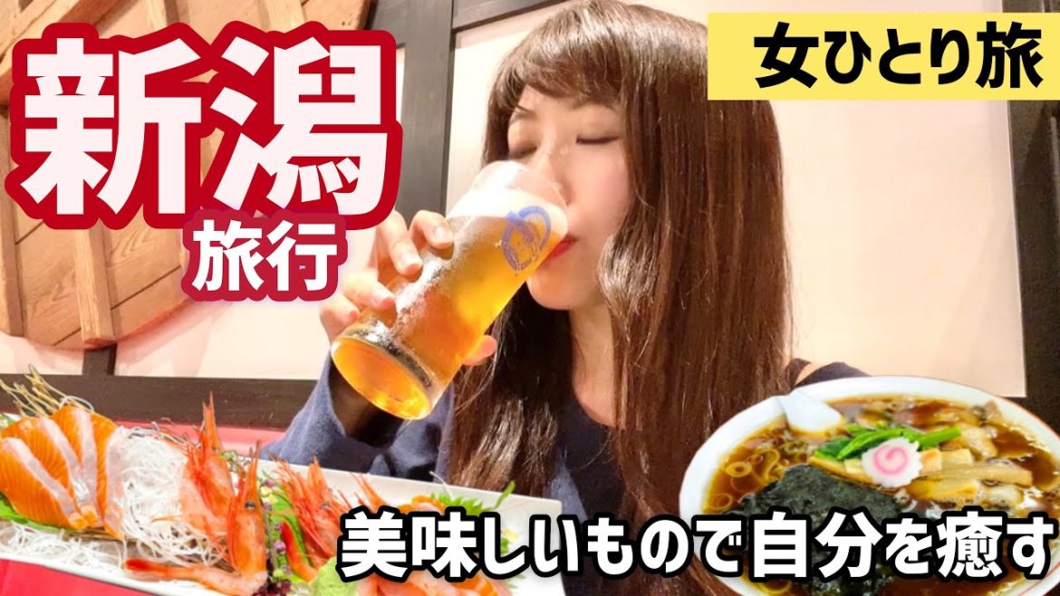 【新潟】E4系Maxときで行く長岡でご当地グルメと酒蔵をめぐるひとり旅！美味しいものにひたすら癒される最高な旅行【前編】