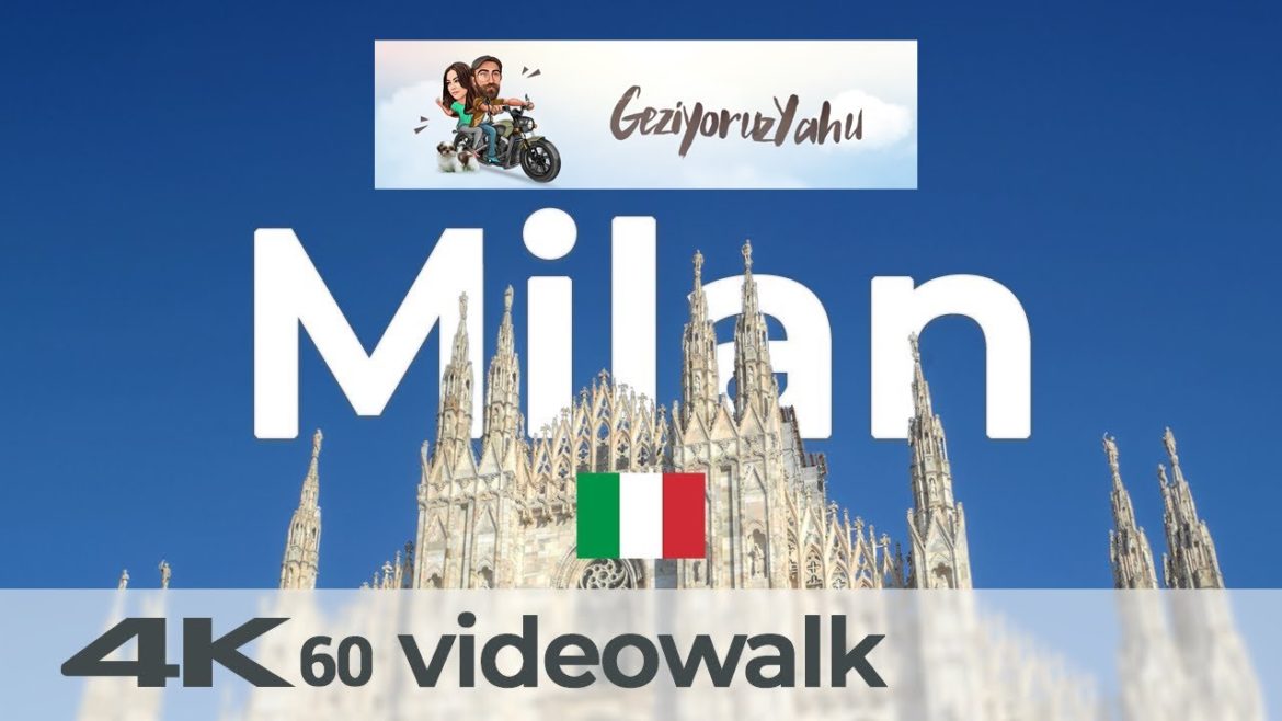 Walking in MILAN   Italy