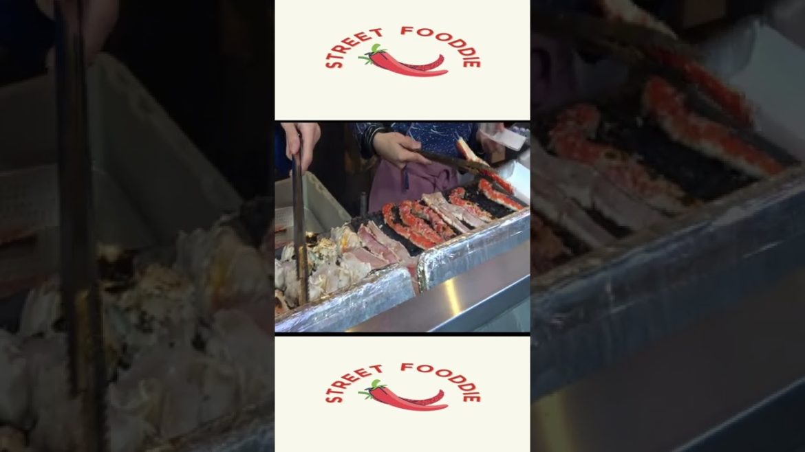 HOW MUCH JAPANESE STREET FOOD CHARCOAL GRILLED CRABS PRICE