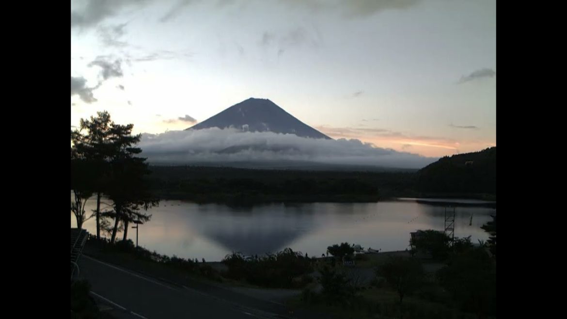 Mt  Fuji Time Lapse Video from Lake Shoji Fujiyama Live Camera 8 in 2022 7