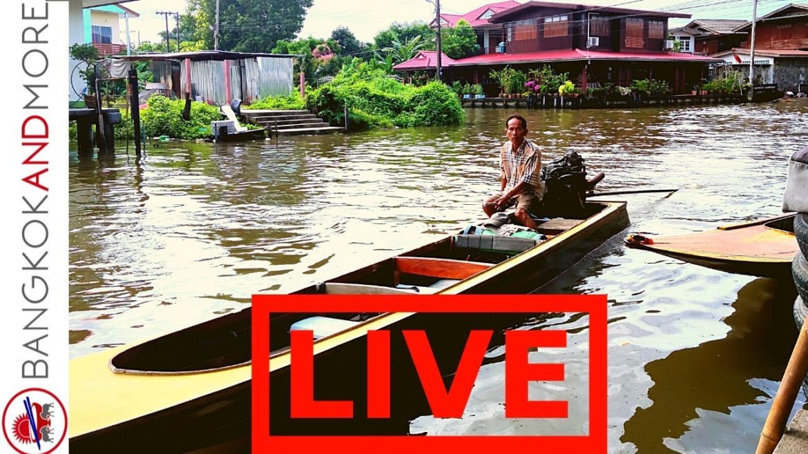 🔴 LIVE | Wat Sai Temple & Floating Market In BANGKOK 🔴 LIVE | Wat Sai Temple & Floating Market In BANGKOK