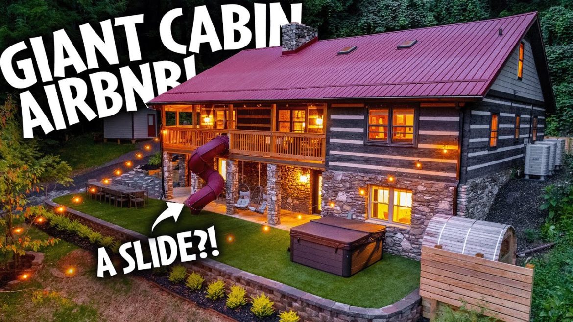 LUXURY LOG CABIN in Asheville North Carolina! LUXURY LOG CABIN in Asheville North Carolina!