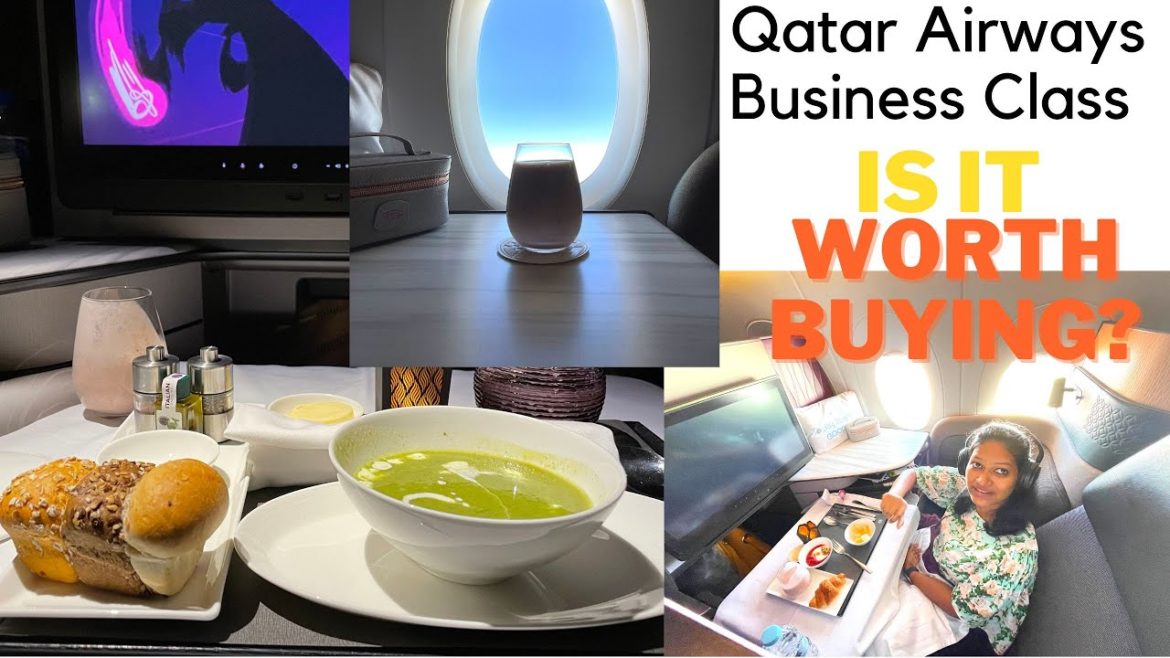 16 hours of Best Business class experience|Moving from Seychelles to Bahamas|Qatar Airways - QSuite