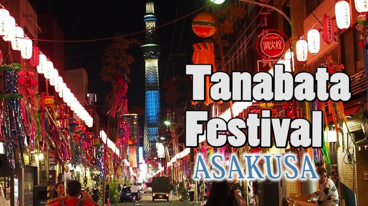 TOKYO. | 七夕 | Asakusa Tanabata Festival 2018 (After the ceremony).[4K]