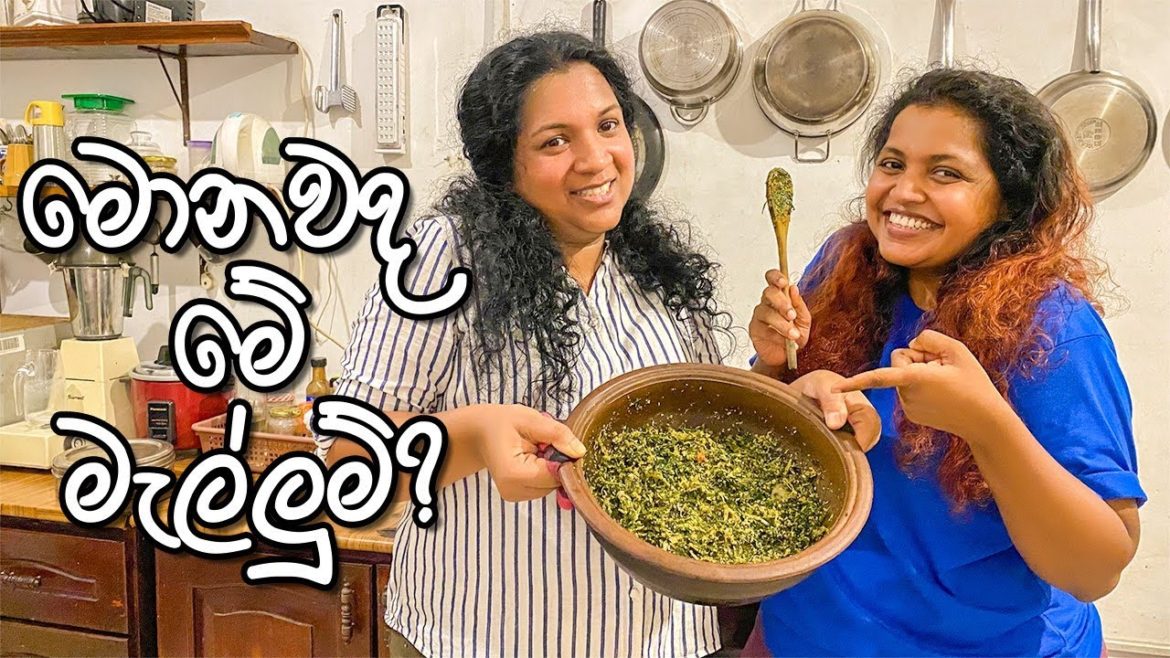 අලුත් කුස්සියක වෙනස් මැල්ලුමක් | Manioc Leaves | ආතල් Kitchen