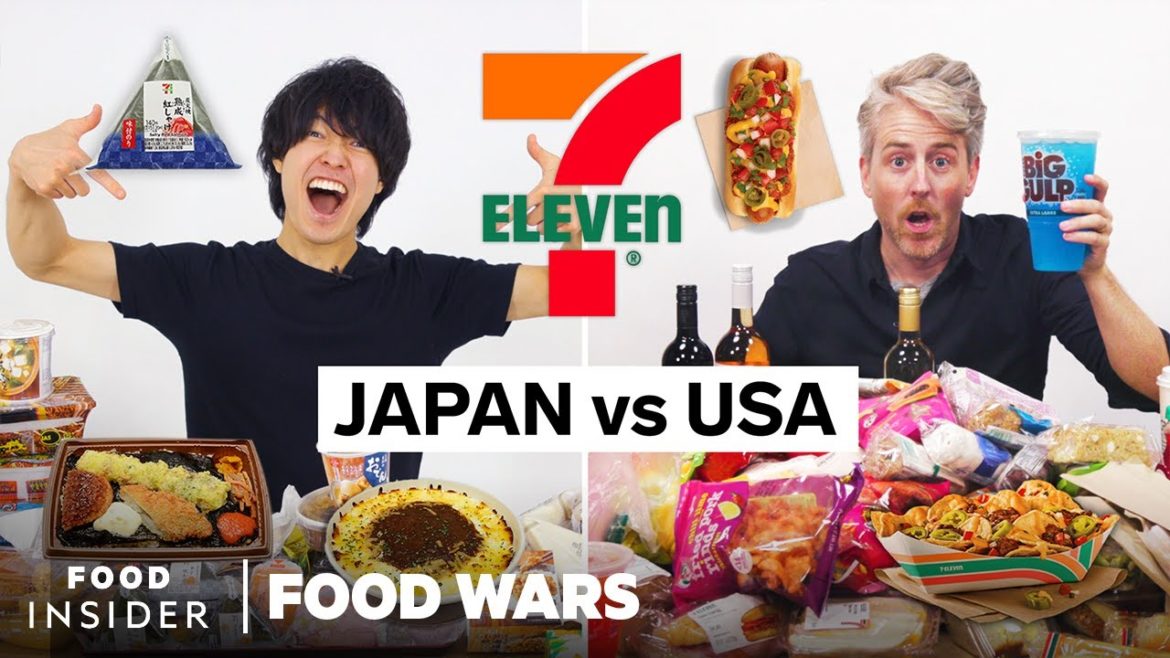 All The Differences Between American And Japanese 7-Eleven | Food Wars | Food Insider